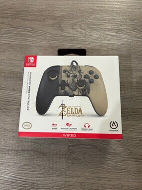Power A Enhanced Wireless Controller New Nintendo Switch Legebd Of Zelda Gold